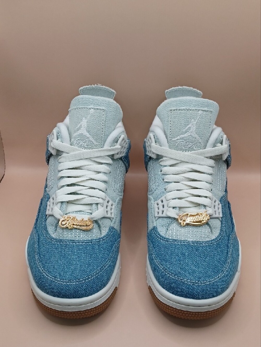 Nike Air Jordan 4 Retro Tex Sneaker-Multi Blue Size W:7.5 M:6 US IB6716-100 - Picture 2 of 15